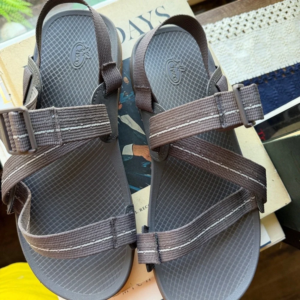 Chaco Z Cloud Mens Sport Sandals Grey JCH107275 Hiking Water Shoes Size 10